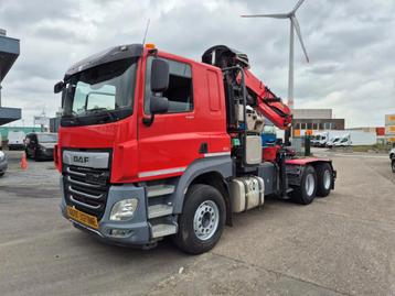 DAF CF CF 530 FTT ZF INTARDER (année de construction 2018), Autos, Rouge, Electronic Stability Program (ESP), Achat, Diesel