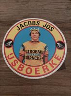 Autocollant cycliste IJsboerke Jacobs Jos, Collections, Comme neuf, Enlèvement ou Envoi