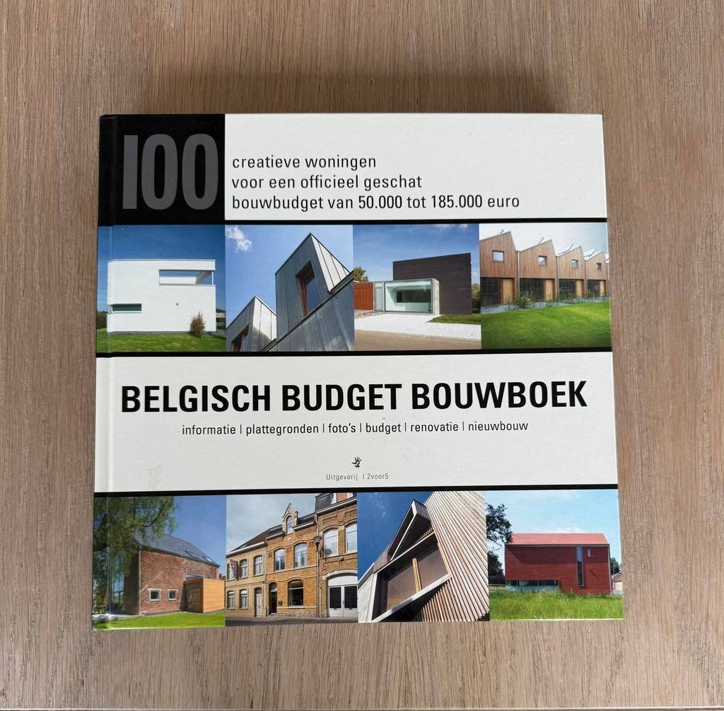 Belgische Budget Bouwboek, Boeken, Kunst en Cultuur | Architectuur, Nieuw, Architectuur algemeen, Ophalen of Verzenden