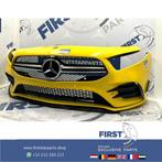 W177 A KLASSE 2021 A35 PERFORMANCE AMG VOORBUMPER GEEL AERO, Auto-onderdelen, Gebruikt, Voor, Mercedes-Benz, Ophalen of Verzenden