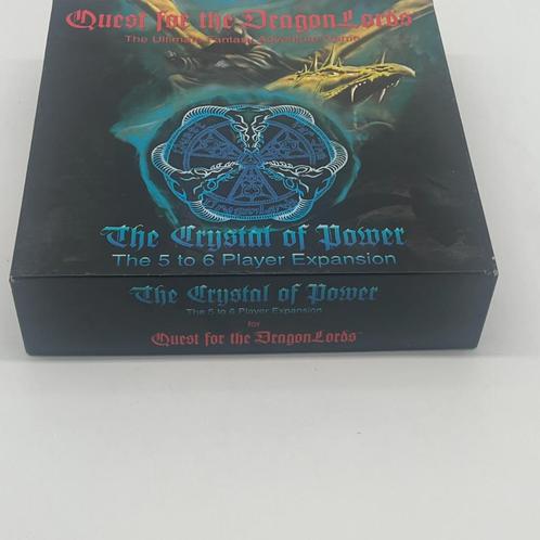 Quest for the Dragonlords | The Crystal of Power | Bordspel, Hobby en Vrije tijd, Gezelschapsspellen | Bordspellen, Gebruikt, Drie of vier spelers