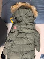 Parajumper lang khaki kleur in top staat, Kleding | Dames, Ophalen, Zo goed als nieuw, Maat 36 (S)