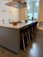 4 tabourets avec dossier, 4 tabourets, Enlèvement, Comme neuf, 60 à 90 cm