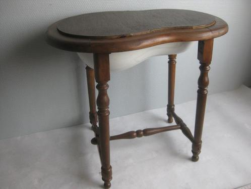 Bidet met houten stoel - Boch La Louvière., Antiek en Kunst, Antiek | Porselein, Ophalen of Verzenden