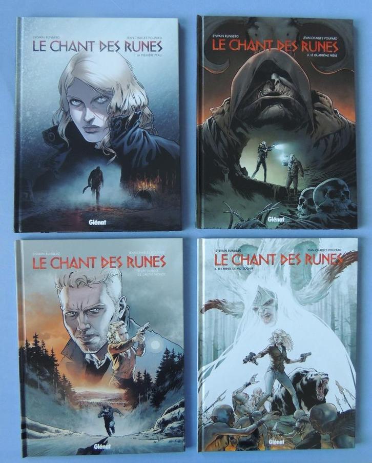Le chant des Runes complete reeks delen 2 tem 4 EO?, Boeken, Stripverhalen, Zo goed als nieuw, Complete serie of reeks, Ophalen of Verzenden