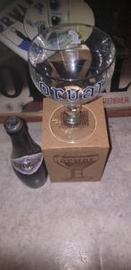 Orvalglas + fles 75e verjaardag , 1931-2006...., Ophalen, Zo goed als nieuw, Glas of Glazen