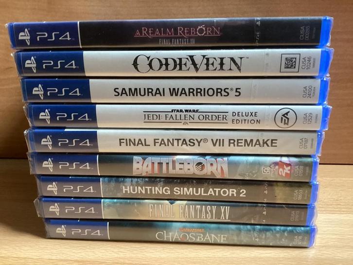 Verzameling PS4 games - Sealed, Consoles de jeu & Jeux vidéo, Jeux | Sony PlayStation 4, Neuf, À partir de 16 ans, Enlèvement ou Envoi