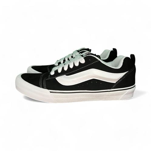 Vans Knu Skool Black White - 46 - VN0009QC6BT1, Kleding | Heren, Schoenen, Nieuw, Sneakers, Zwart, Verzenden
