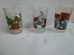 3 glaasjes van de smurfen Benedictin, 1991-1994, Ophalen of Verzenden, Zo goed als nieuw, Gebruiksvoorwerp
