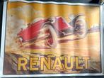 Affiche voiture Renault, Autres sujets/thèmes, Utilisé, Affiche ou Poster pour porte ou plus grand, Enlèvement ou Envoi