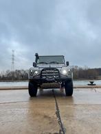 Land Rover Defender 110 7zit met Airco (Overname & Garantie), Auto's, Land Rover, Zwart, 7 zetels, Te koop, 2400 cc