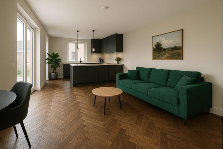 Houten vloer - Duoplank Visgraat - Hongaarse punt - Eiken, Doe-het-zelf en Bouw, Vloerdelen en Plavuizen, Nieuw, Vloerdelen of -planken