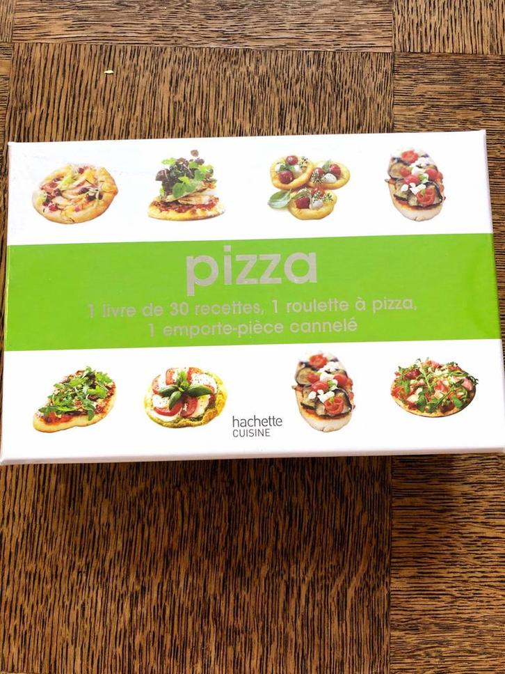 Coffret Hachette pratique : pizza, Boeken, Kookboeken