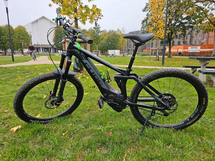 cube elektrische mountainbike fully, Fietsen en Brommers, Elektrische fietsen, Gebruikt, Cube, Ophalen
