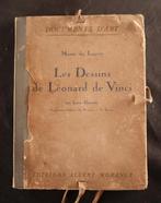 Louvre map uit 1921 met Da Vinci tekeningen, Ophalen of Verzenden