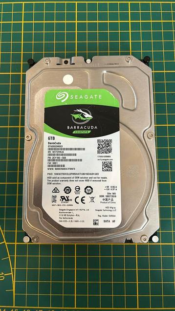 6TB seagate hard drive NOT WORKING disponible aux enchères