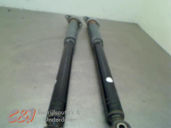 Schokdemper set van een Ford Transit Courier, Auto-onderdelen, Ophanging en Onderstel, Ford, Gebruikt, 3 maanden garantie, Ophalen of Verzenden