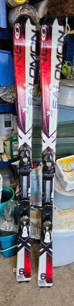 skilatten, Sport en Fitness, Skiën en Langlaufen, Ophalen, 160 tot 180 cm, Gebruikt, Salomon