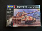 Tiger II revell 1/72, Hobby en Vrije tijd, Modelbouw | Auto's en Voertuigen, Ophalen of Verzenden, Zo goed als nieuw, Revell