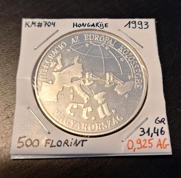 Hongarije 500 Forint 1993 (Integratie in de EU)