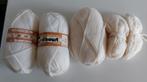 3 bollen wol 95% 100 g crèmekleur, Ophalen