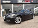 BMW 5 Serie 520 d/NAVI/PARCTRONIC/EURO (bj 2009), Auto's, BMW, Zwart, 4 cilinders, Zwart, Te koop