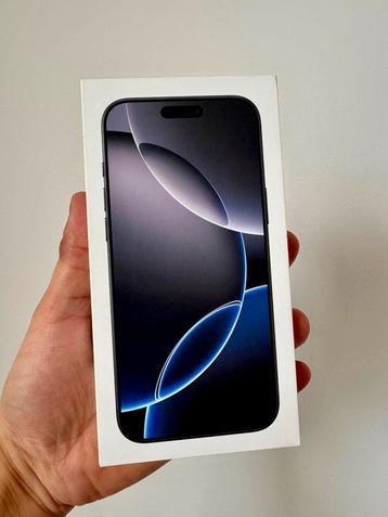 iPhone 16 Pro Max 255gb NIEUW/verzegeld (zwart)! EXCHANGE! beschikbaar voor biedingen
