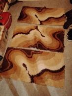 Retro vintage jaren 70 3 tapijtjes, Ophalen of Verzenden, Huis en Inrichting