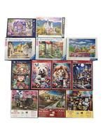Set van 12 puzzels van 1000 stukjes, Ophalen, 500 t/m 1500 stukjes, Zo goed als nieuw, Legpuzzel