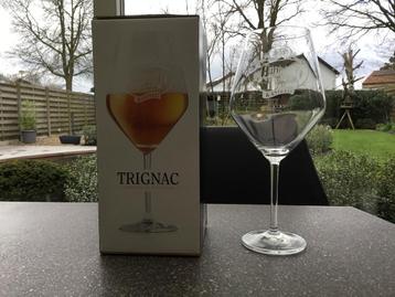 Proefglas Kasteelbier Trignac. beschikbaar voor biedingen