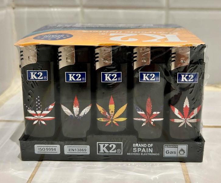 K2 Mini Electronic Lighters – 50-Piece Bulk Pack, Compact, Diversen, Levensmiddelen, Ophalen of Verzenden