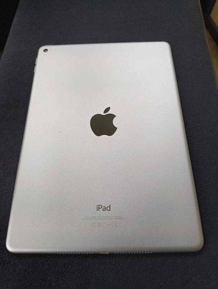 Apple iPad Air 2 128 gb met originele kabel, Computers en Software, Apple iPads, Gebruikt, Apple iPad, Wi-Fi, 9 inch, 128 GB, Grijs