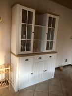 Bovenkast + dressoir Jysk 2 delig, Ophalen, Gebruikt, Glas, Met deur(en)