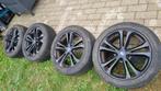 17" Ford velgen + banden 225/45R17 94V. (5x108), Auto-onderdelen, Banden en Velgen, Ophalen, Gebruikt, 17 inch, Winterbanden