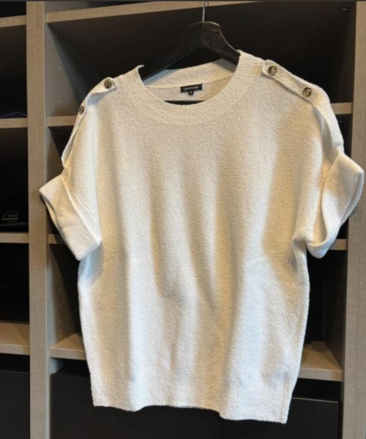 Caroline Biss Truitje - Maat 44, Kleding | Dames, Truien en Vesten, Maat 42/44 (L), Wit, Ophalen of Verzenden