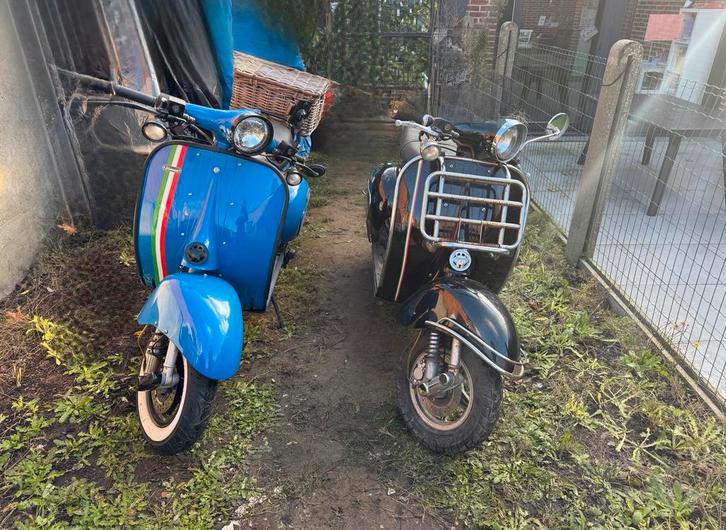 2 Neco Abuzzi 125 ( rijbewijs B ), Vélos & Vélomoteurs, Scooters | Marques Autre, Utilisé, Enlèvement