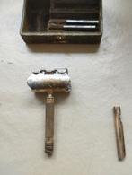 Oud zilveren scheermes, Antiek en Kunst, Ophalen of Verzenden