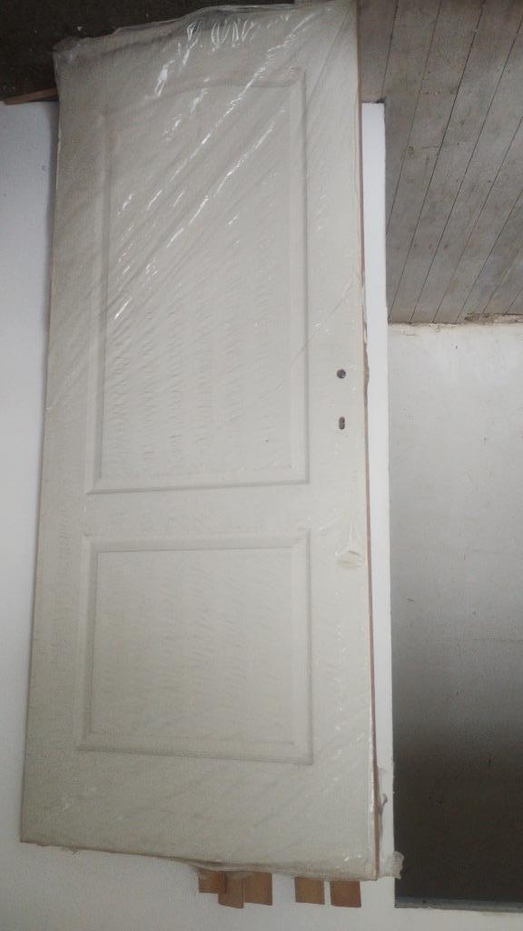 Witte binnendeuren en kozijnen originele verpakking, Doe-het-zelf en Bouw, Deuren en Vliegenramen, Zo goed als nieuw, Binnendeur