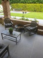 Loungeset 1 bank, 2 stoelen en 1 tafel, Tuin en Terras, Tuinsets en Loungesets, Ophalen, Zo goed als nieuw, Bank, Loungeset