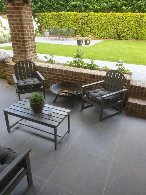 Loungeset 1 bank, 2 stoelen en 1 tafel, Tuin en Terras, Tuinsets en Loungesets, Zo goed als nieuw, Loungeset, Bank, Ophalen