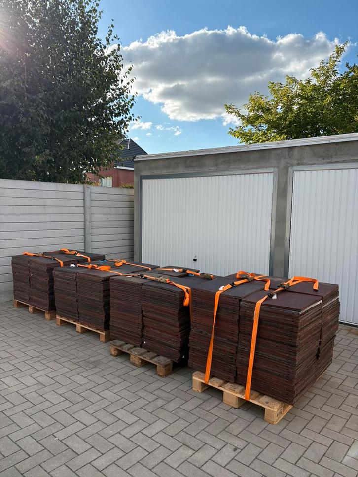 -50% OPRUIMING rubber tegels paardenstal, Sport en Fitness, Fitnessmaterialen, Zo goed als nieuw, Ophalen