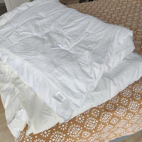 Winter/zomer dekbed eenpersoons, Huis en Inrichting, Slaapkamer | Beddengoed, Gebruikt, Deken of Dekbed, Eenpersoons, Wit, Ophalen
