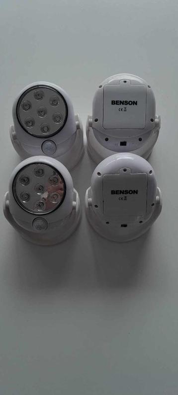 Benson nachtlamp verlichting - 4 stuks
