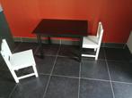 1 tafel en 2 stoelen voor peuters, kleuters, Kinderen en Baby's, Ophalen of Verzenden, Zo goed als nieuw, Stoel(en)