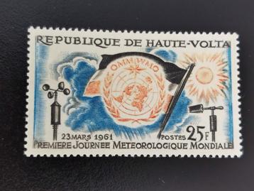 Opper Volta 1961 - Meteorologie - weerkunde, Ophalen of Verzenden, Overige landen, Postfris