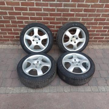 Nieuwe banden met nieuwe velgen 4x100  beschikbaar voor biedingen