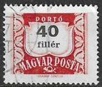 Hongarije 1958/1969 - Yvert 227ATX - Taxzegel (ST), Verzenden, Gestempeld