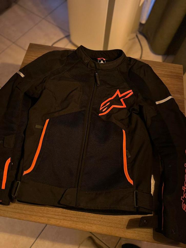 Alpinestar motorjas (NIEUWSTAAT), Motoren, Kleding | Motorkleding, Jas | leer, Ophalen