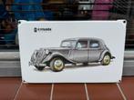 Citroen Traction Avant emaille bordje, Ophalen of Verzenden, Gebruikt, Reclamebord
