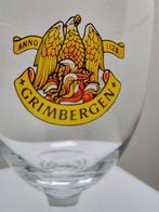 Grimbergen glas met spreuk " Mens sana in corpore sano ", Verzamelen, Ophalen, Zo goed als nieuw